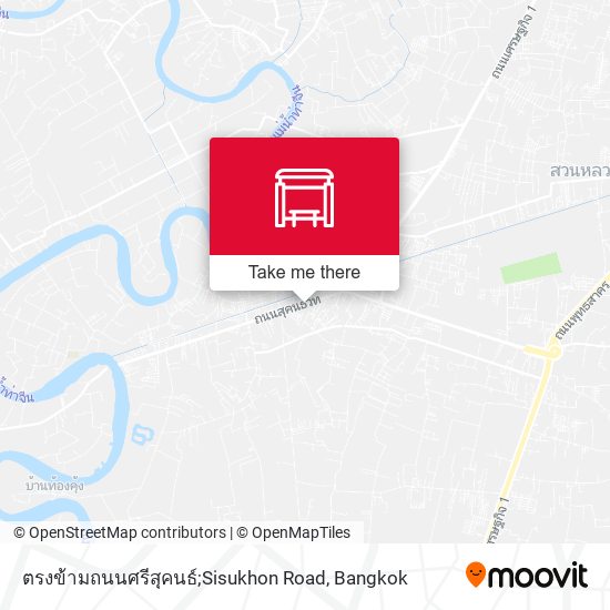 ตรงข้ามถนนศรีสุคนธ์;Sisukhon Road map