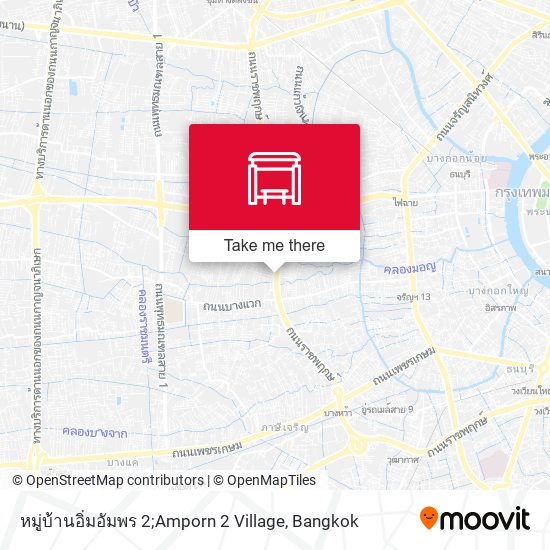 หมู่บ้านอิ่มอัมพร 2;Amporn 2 Village map