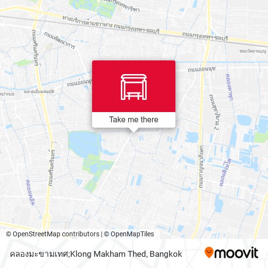 คลองมะขามเทศ;Klong Makham Thed map