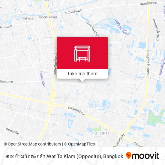 ตรงข้ามวัดตะกล่ำ;Wat Ta Klam (Opposite) map