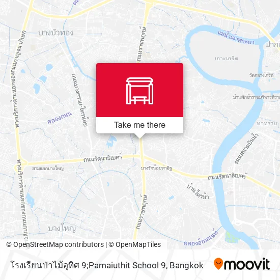 โรงเรียนป่าไม้อุทิศ 9;Pamaiuthit School 9 map