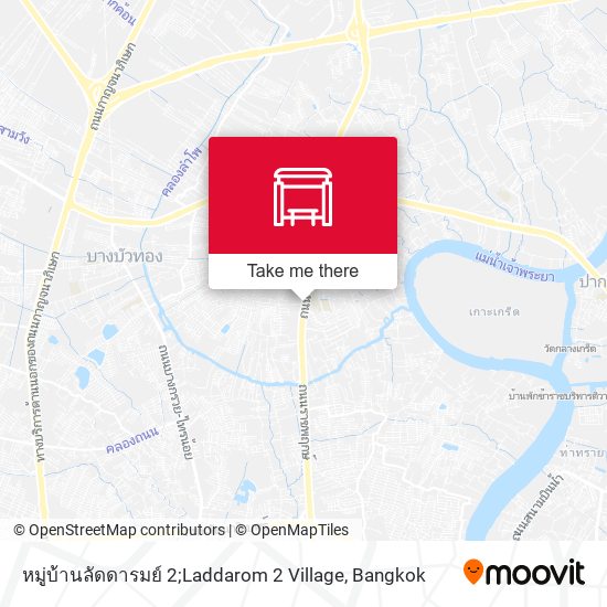 หมู่บ้านลัดดารมย์ 2;Laddarom 2 Village map