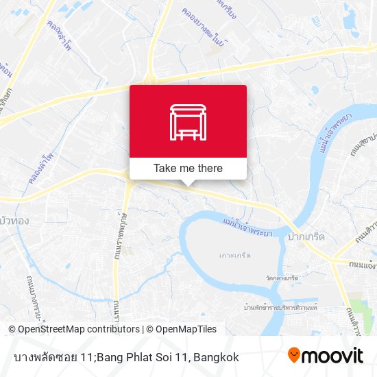 บางพลัดซอย 11;Bang Phlat Soi 11 map