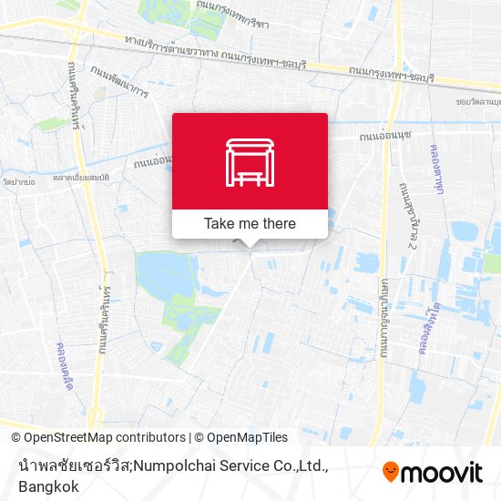 นำพลชัยเซอร์วิส;Numpolchai Service Co.,Ltd. map