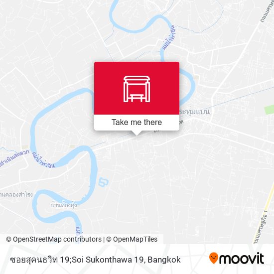 ซอยสุคนธวิท 19;Soi Sukonthawa 19 map