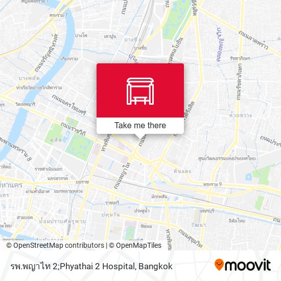 รพ.พญาไท 2;Phyathai 2 Hospital map