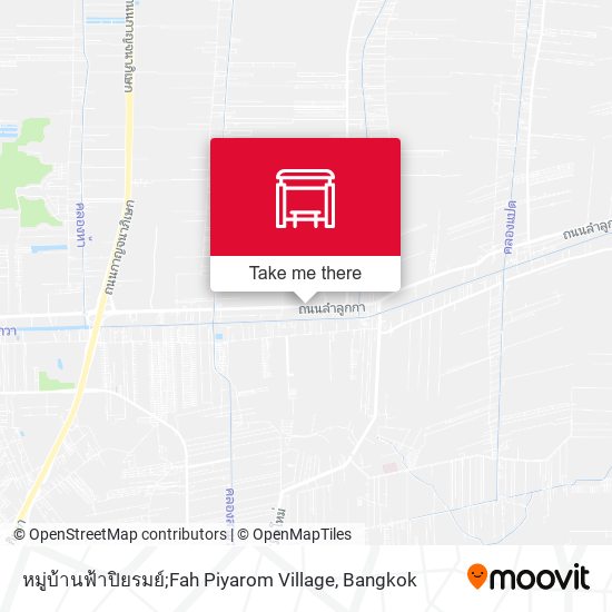 หมู่บ้านฟ้าปิยรมย์;Fah Piyarom Village map