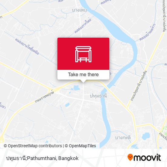 ปทุมธานี;Pathumthani map