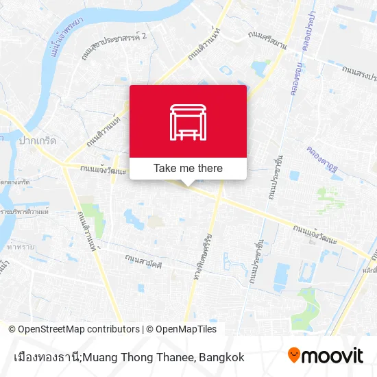 เมืองทองธานี;Muang Thong Thanee map