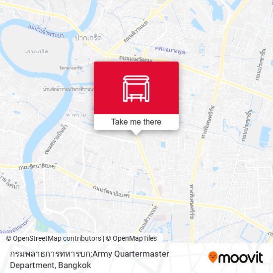 กรมพลาธการทหารบก;Army Quartermaster Department map