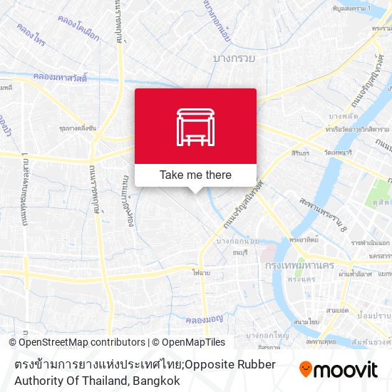 ตรงข้ามการยางแห่งประเทศไทย;Opposite Rubber Authority Of Thailand map