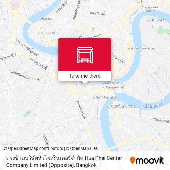 ตรงข้ามบริษัทหัวไผ่เซ็นเตอร์จำกัด;Hua Phai Center Company Limited (Opposite) map