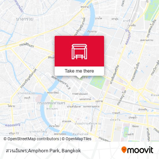 สวนอัมพร;Amphorn Park map