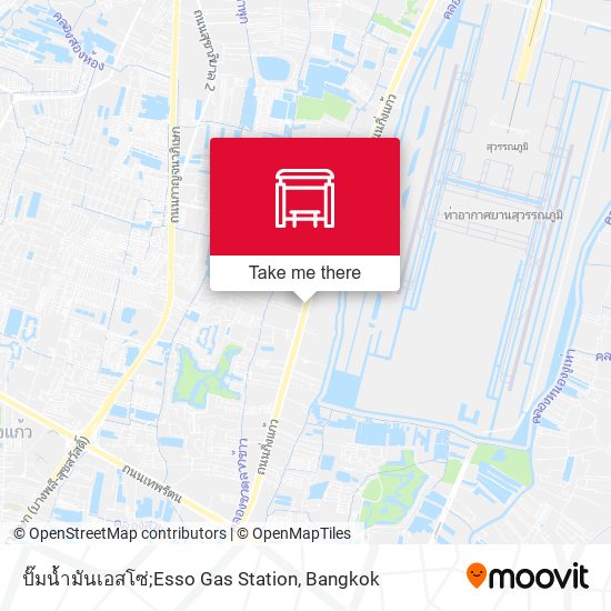 ปั๊มน้ำมันเอสโซ่;Esso Gas Station map