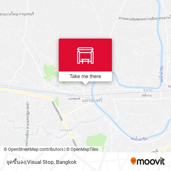 จุดขึ้นลง;Visual Stop map