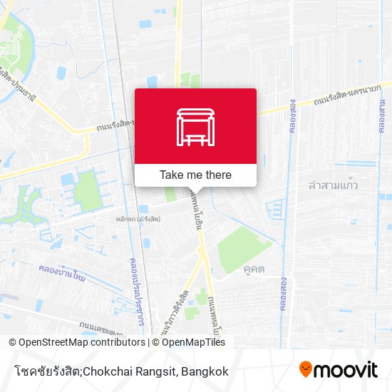 โชคชัยรังสิต;Chokchai Rangsit map