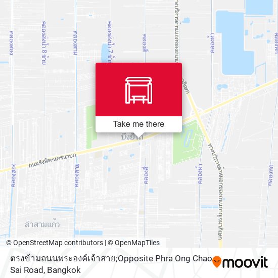 ตรงข้ามถนนพระองค์เจ้าสาย;Opposite Phra Ong Chao Sai Road map