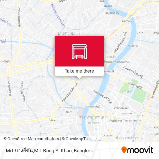 Mrt บางยี่ขัน;Mrt Bang Yi Khan map