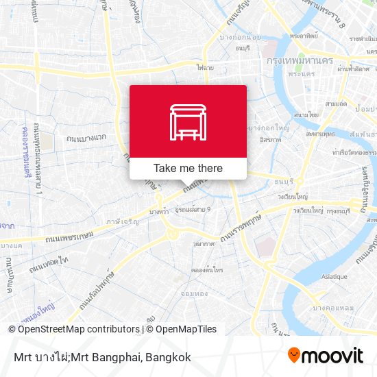 Mrt บางไผ่;Mrt Bangphai map