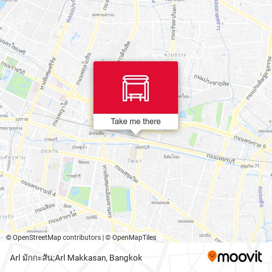 Arl มักกะสัน;Arl Makkasan map