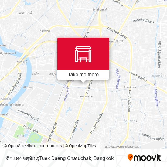 ตึกแดง จตุจักร;Tuek Daeng Chatuchak map