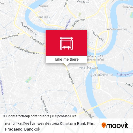 ธนาคารกสิกรไทย พระประแดง;Kasikorn Bank Phra Pradaeng map