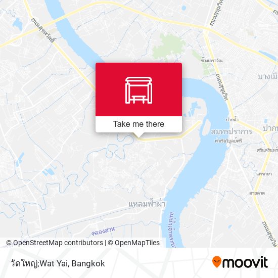 วัดใหญ่;Wat Yai map