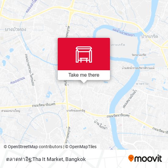 ตลาดท่าอิฐ;Tha It Market map