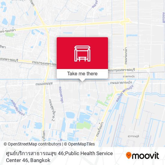 ศูนย์บริการสาธารณสุข 46;Public Health Service Center 46 map