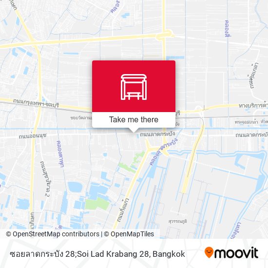 ซอยลาดกระบัง 28;Soi Lad Krabang 28 map