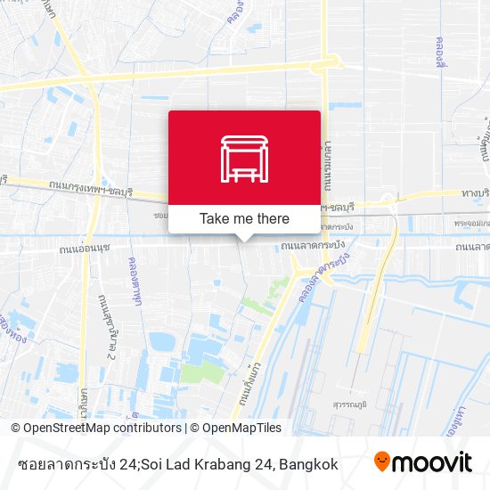 ซอยลาดกระบัง 24;Soi Lad Krabang 24 map