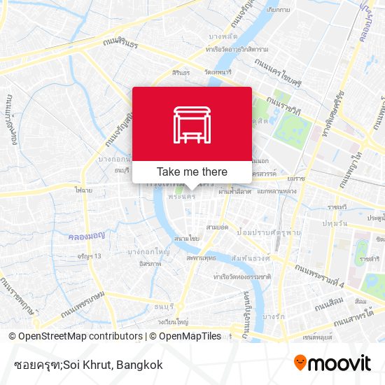 ซอยครุฑ;Soi Khrut map
