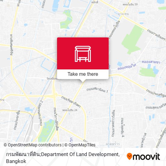 กรมพัฒนาที่ดิน;Department Of Land Development map