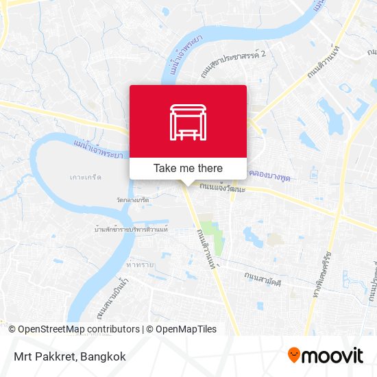 Mrt Pakkret map