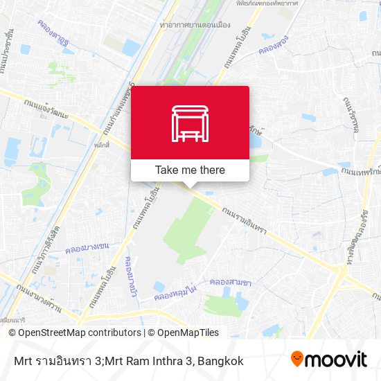 Mrt รามอินทรา 3;Mrt Ram Inthra 3 map
