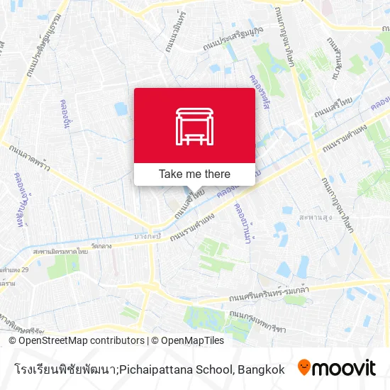 โรงเรียนพิชัยพัฒนา;Pichaipattana School map