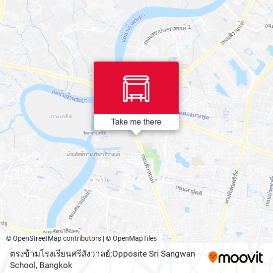 ตรงข้ามโรงเรียนศรีสังวาลย์;Opposite Sri Sangwan School map