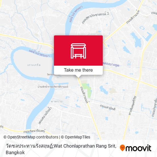 วัดชลประทานรังสฤษฏ์;Wat Chonlaprathan Rang Srit map