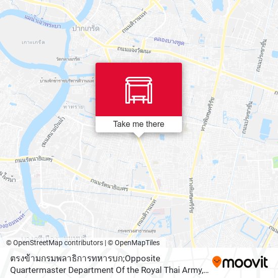 ตรงข้ามกรมพลาธิการทหารบก;Opposite Quartermaster Department Of the Royal Thai Army map