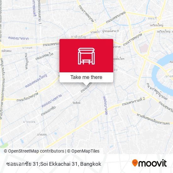 ซอยเอกชัย 31;Soi Ekkachai 31 map