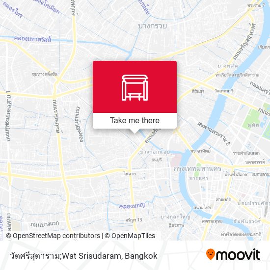 วัดศรีสุดาราม;Wat Srisudaram map