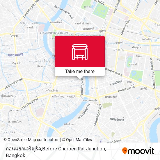 ก่อนแยกเจริญรัถ;Before Charoen Rat Junction map