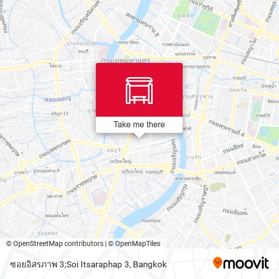 ซอยอิสรภาพ 3;Soi Itsaraphap 3 map