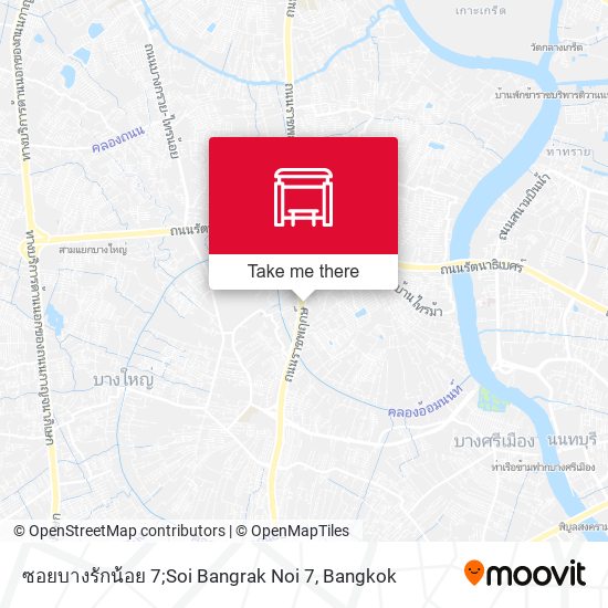 ซอยบางรักน้อย 7;Soi Bangrak Noi 7 map