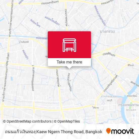 ถนนแก้วเงินทอง;Kaew Ngern Thong Road map
