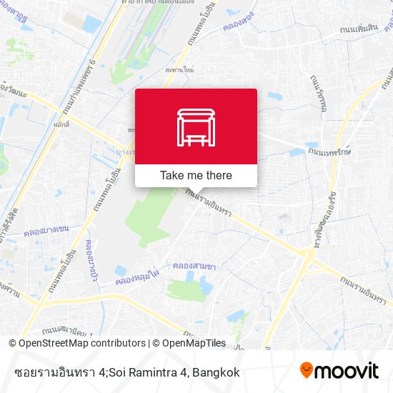 ซอยรามอินทรา 4;Soi Ramintra 4 map