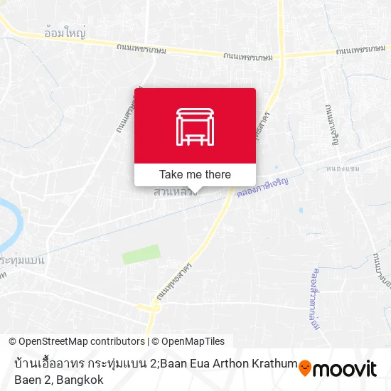 บ้านเอื้ออาทร กระทุ่มแบน 2;Baan Eua Arthon Krathum Baen 2 map