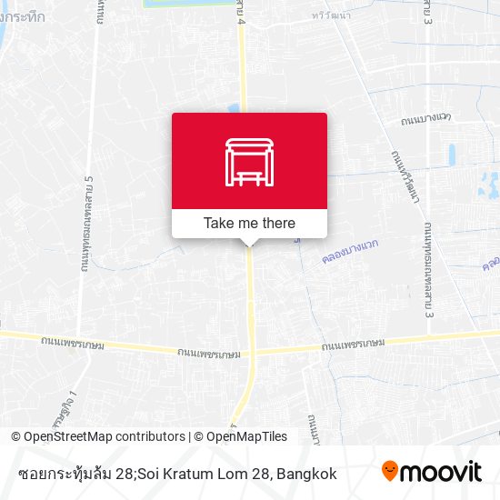 ซอยกระทุ้มล้ม 28;Soi Kratum Lom 28 map