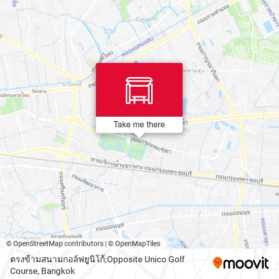 ตรงข้ามสนามกอล์ฟยูนิโก้;Opposite Unico Golf Course map