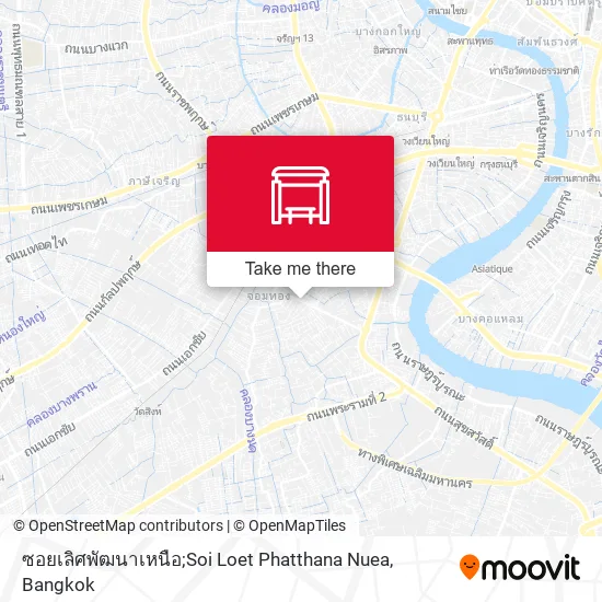 ซอยเลิศพัฒนาเหนือ;Soi Loet Phatthana Nuea map